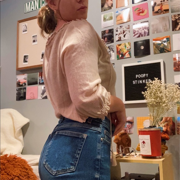 Loft cream colored blouse - Picture 3 of 3